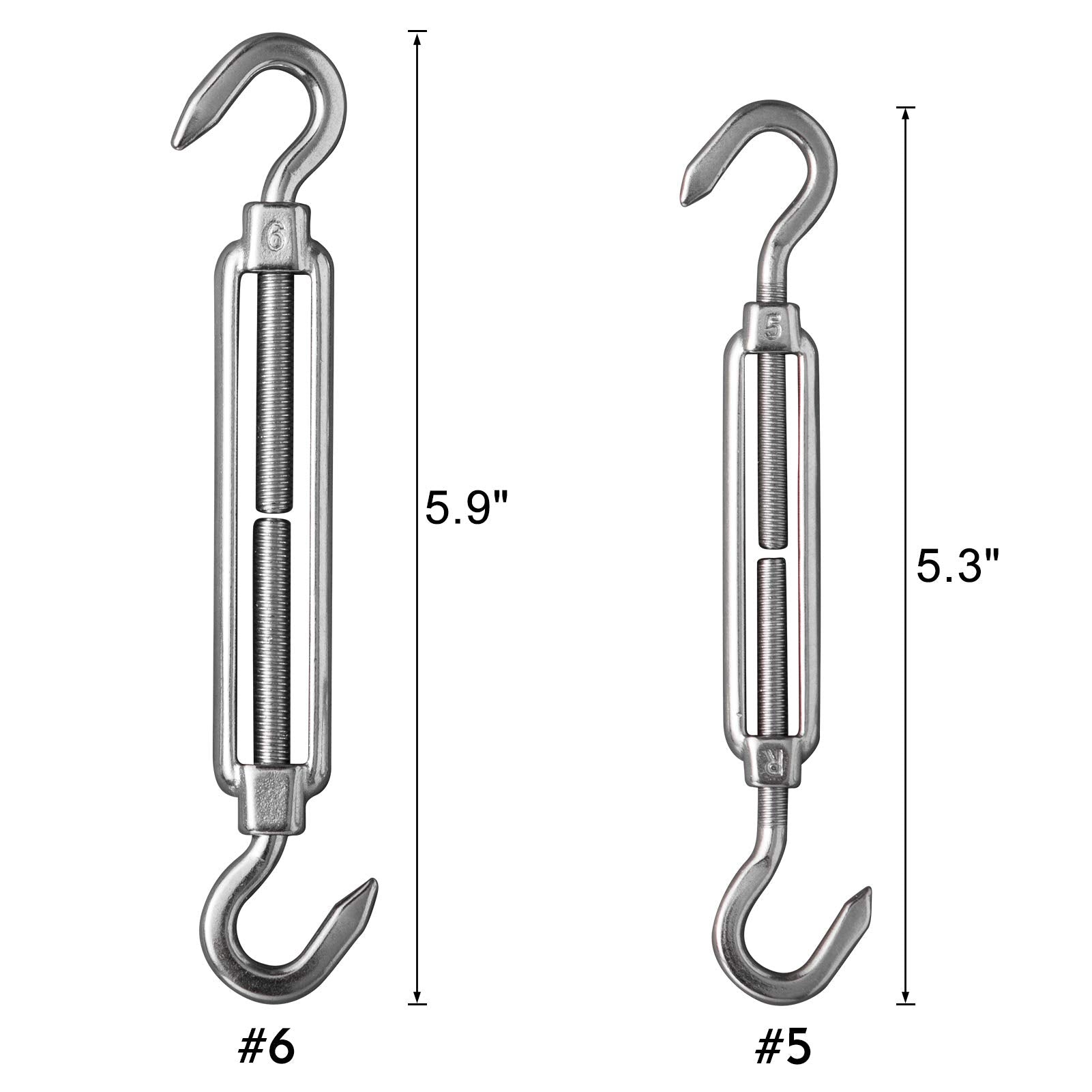 DOEWORKS stainless steel 304 texture highlighting corrosion resistance for outdoor use