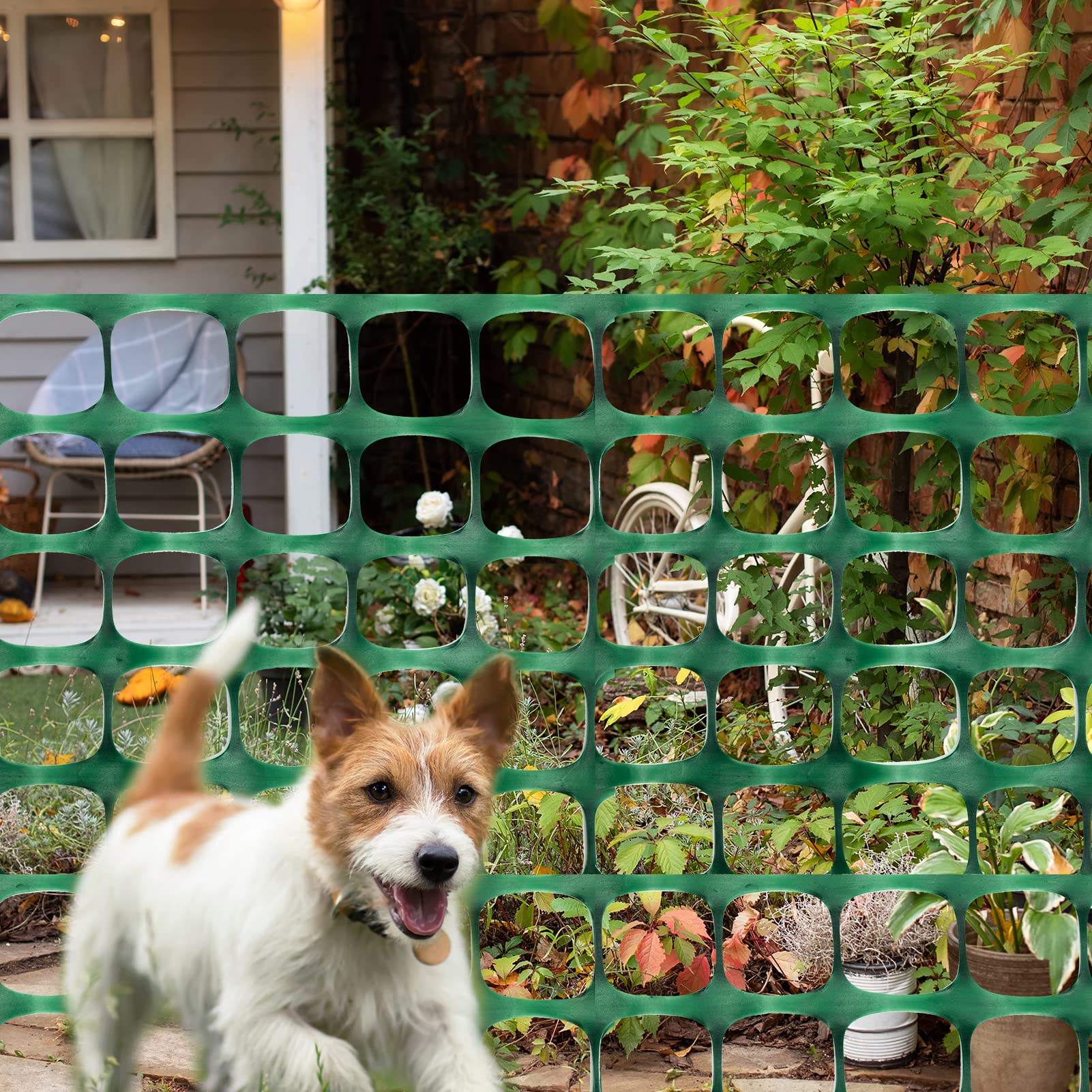 DOEWORKS UV-resistant fence mesh stays vibrant under sun exposure.
