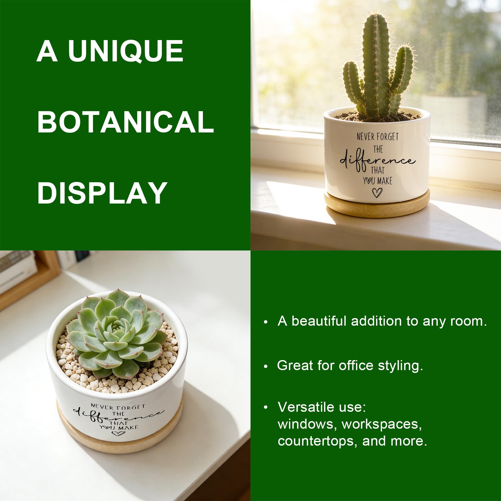DOFAFALA housewarming gift for plant lovers and coworkers.
