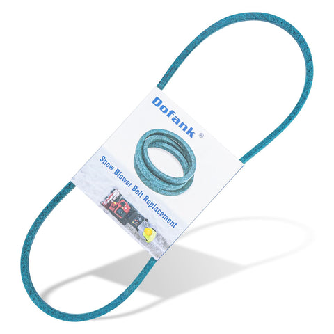 Dofank 954-04201A drive belt Kevlar close-up highlights durable construction for demanding snow blowing