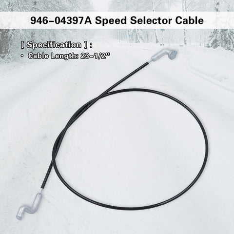 Dofank MTD Craftsman-compatible replacement cable for smooth operation.