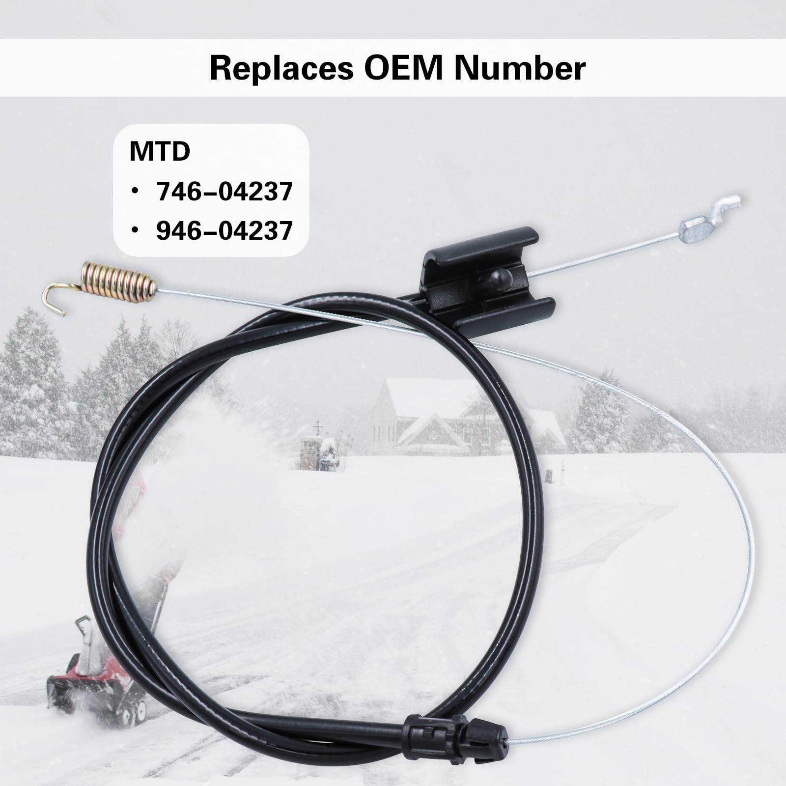 Dofank OEM replacement cable suitable for MTD and Craftsman snowblowers