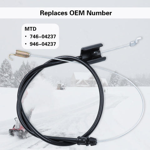 Dofank OEM replacement cable suitable for MTD and Craftsman snowblowers