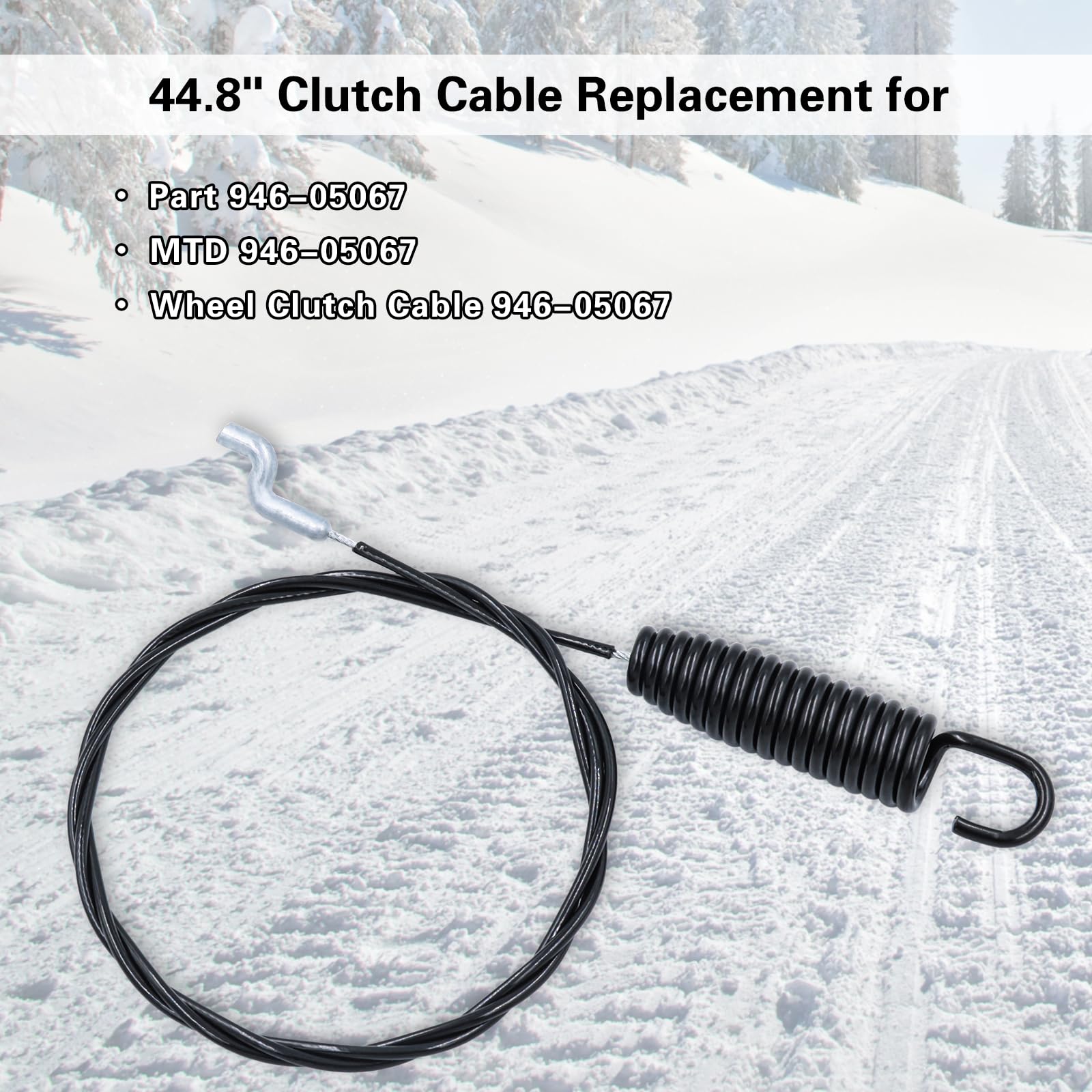 Dofank spring-on end clutch cable improves durability and quick response.