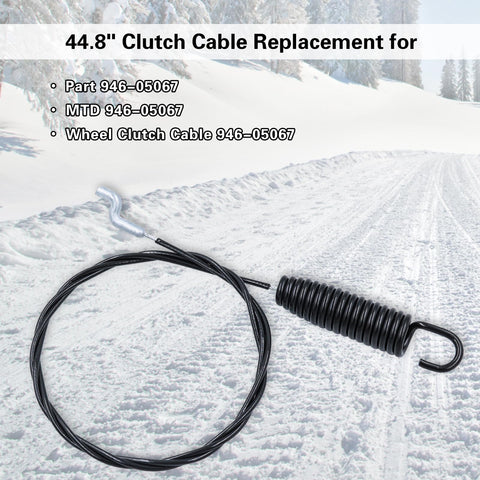 Dofank spring-on end clutch cable improves durability and quick response.