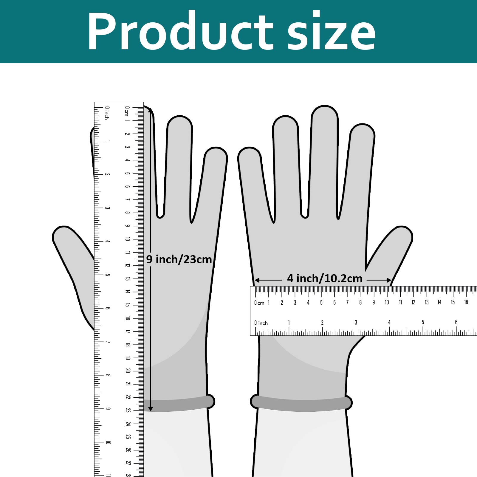 DOFOWORK elastic-wrist gloves staying secure while kneeling and raking