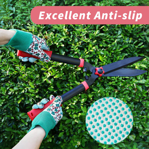 DOFOWORK cotton-polyester gloves offer breathable comfort and easy washing.
