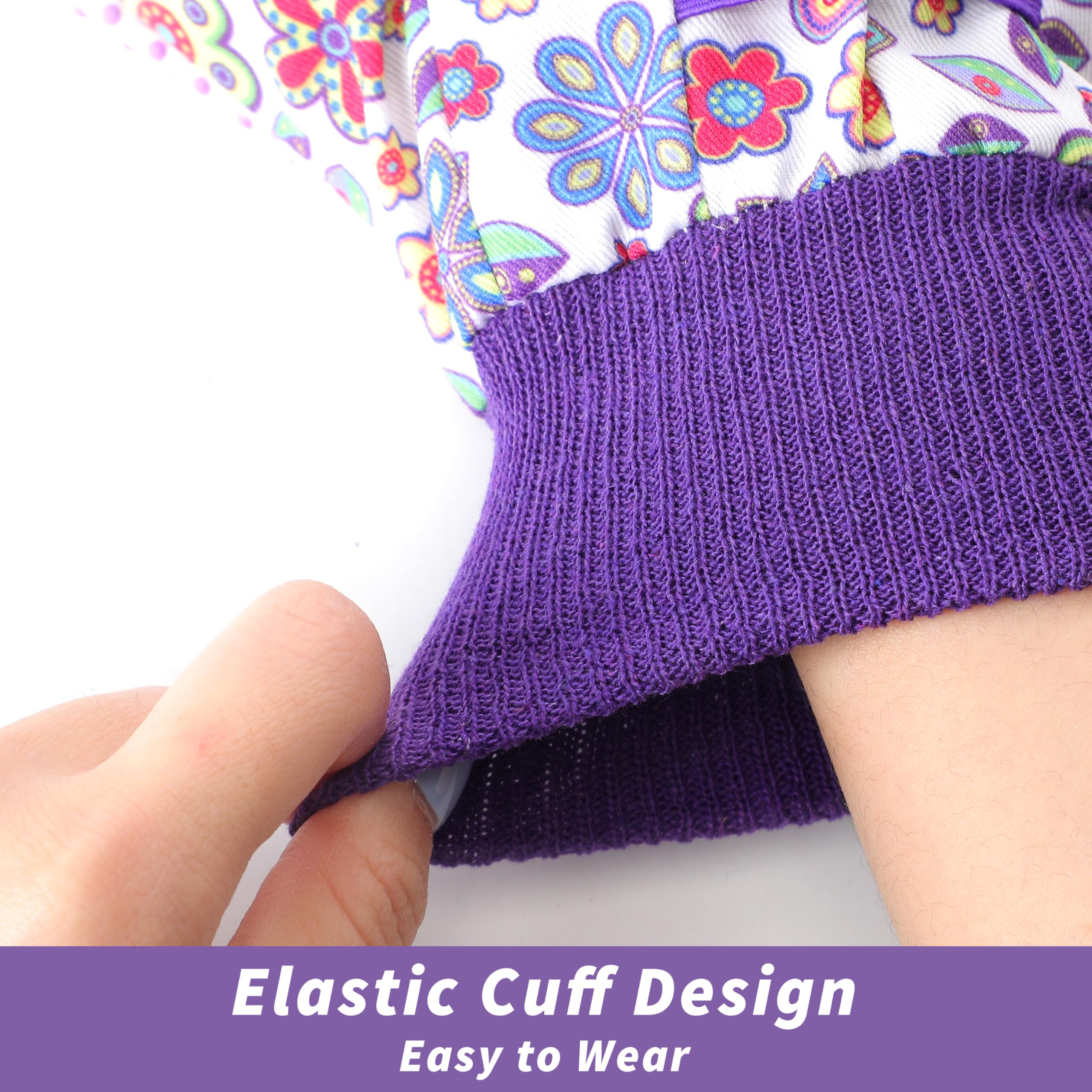 DOFOWORK floral gloves make a thoughtful gift for gardening lovers.