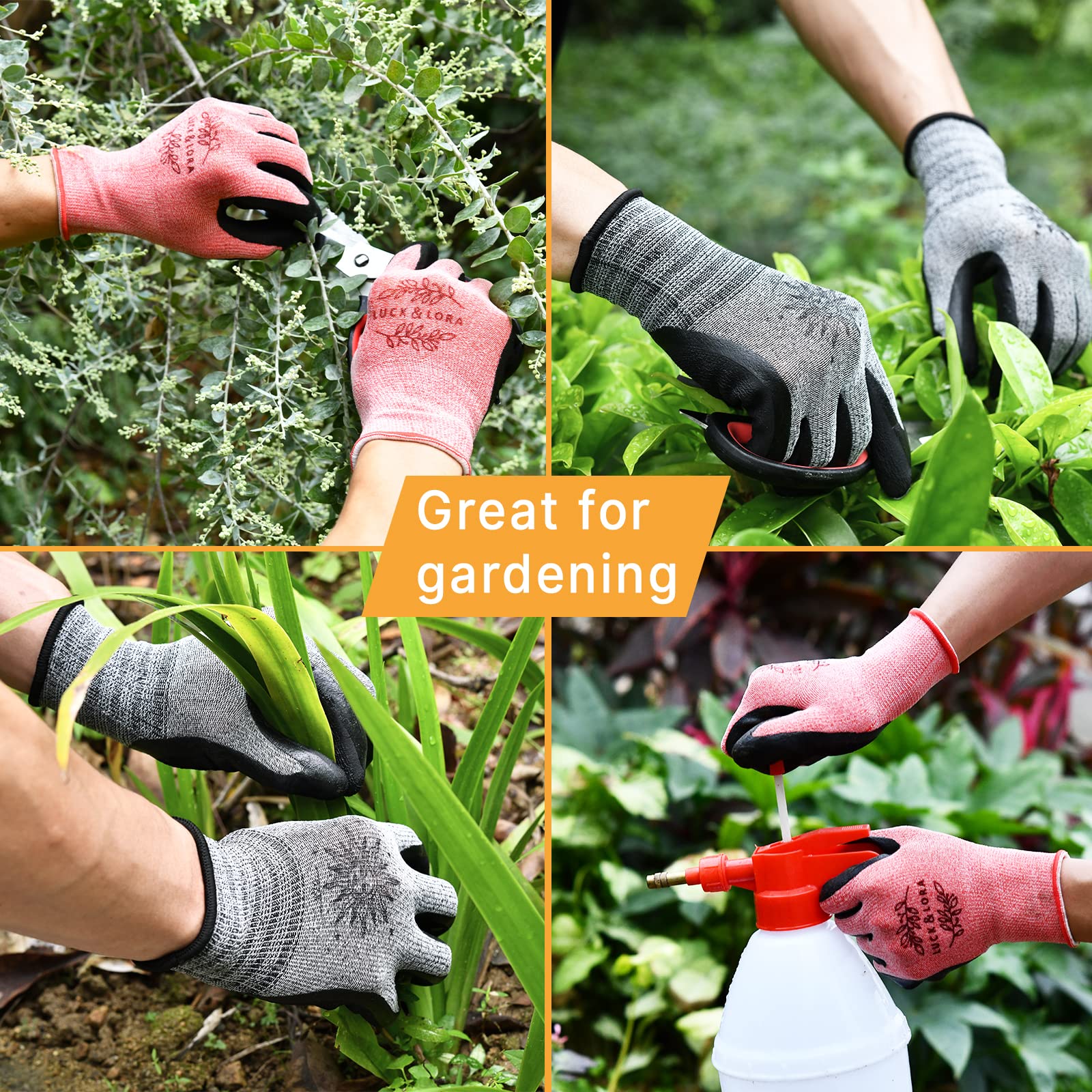 DOFOWORK gardening gloves versatility for gardening, DIY, and light repairs