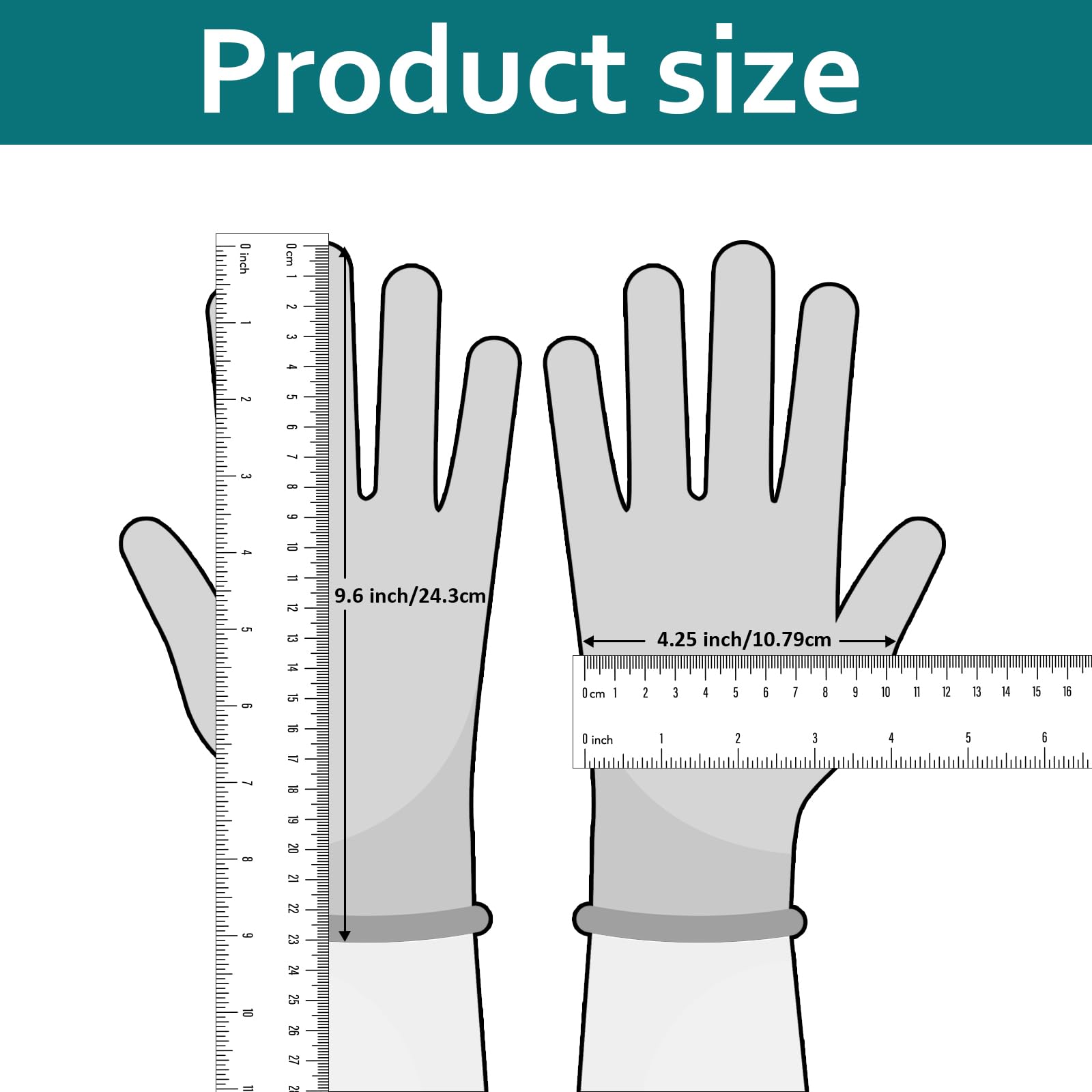DOFOWORK XX-Large fit on hand for larger hands and comfortable wear