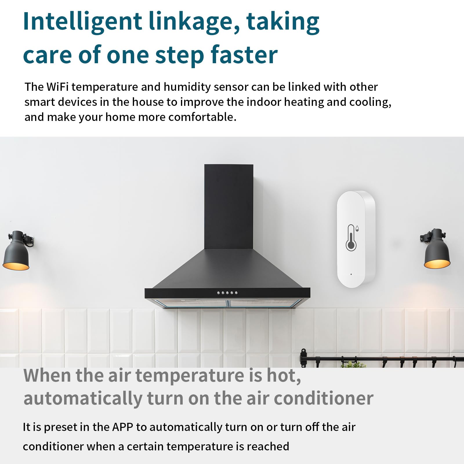 DoHome low-power design extends battery life for long intervals between changes.