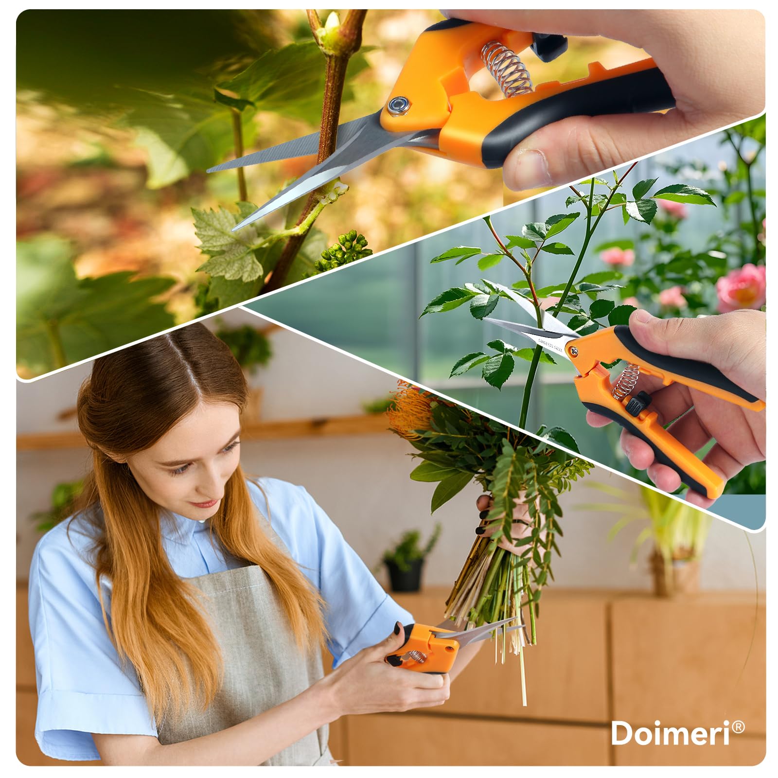 Doimeri giftable pruning shears for plant lovers and gardeners