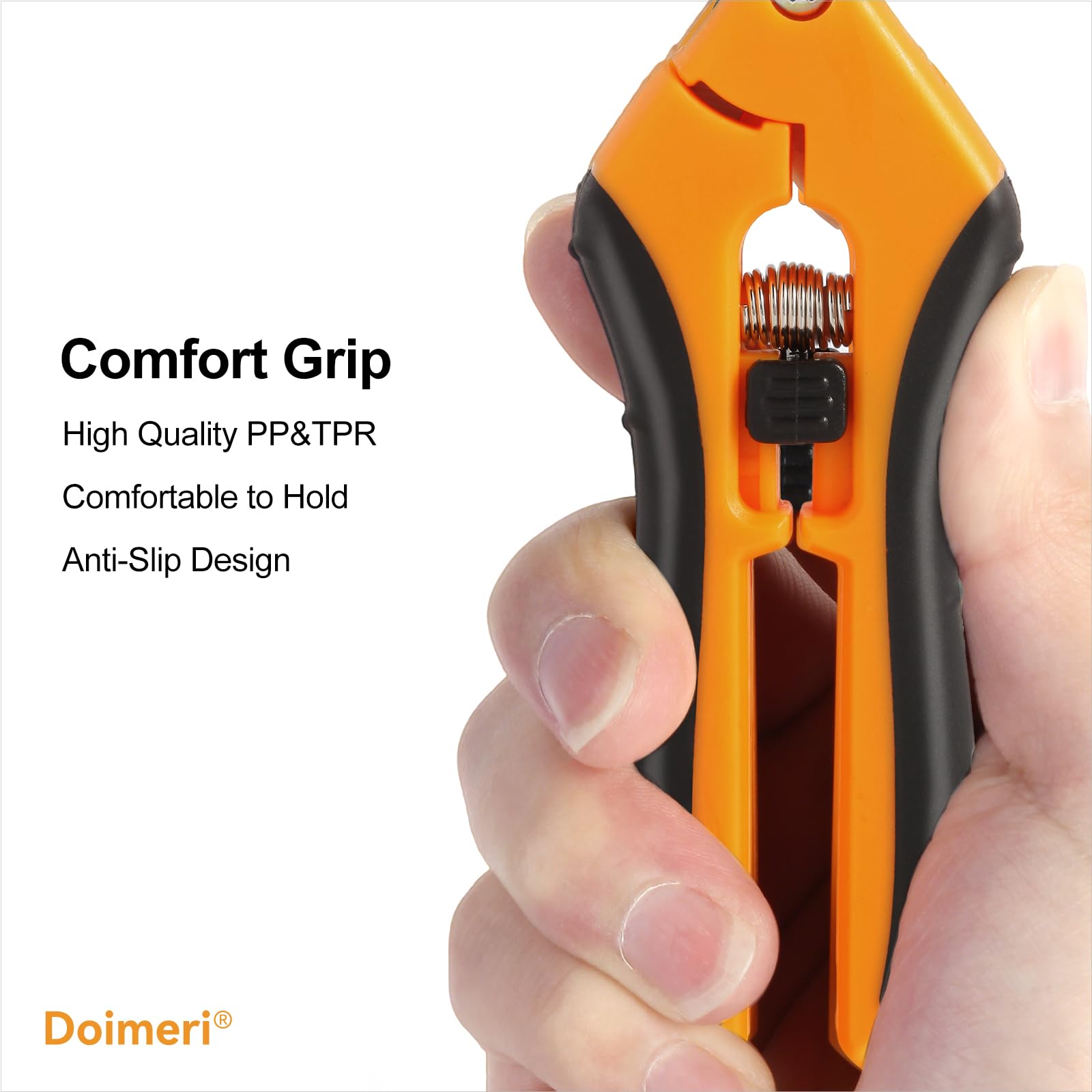 Doimeri pruning shears stainless steel blades designed for longevity