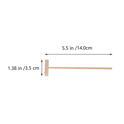Bamboo mini rakes by DOITOOL add natural warmth to any workstation