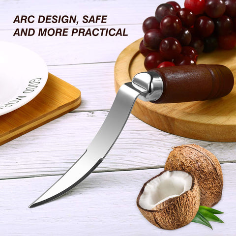 DOITOOL ergonomic wooden handle grip for comfortable daily use.