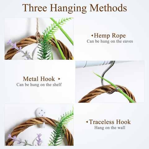 DOITOOL wall planter hanging basket suitable for greenery