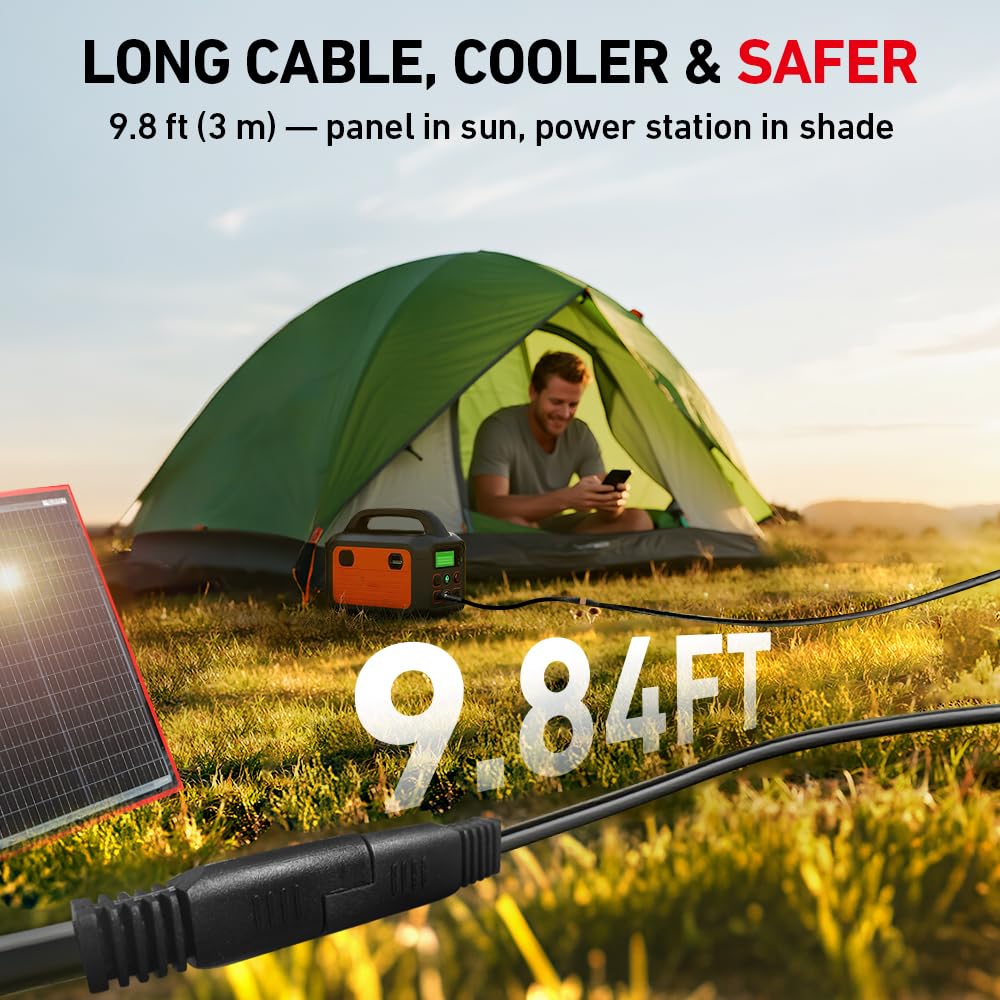 DOKIO 150W panel weather-resistant cells for outdoor use