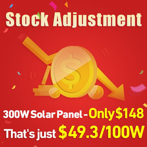 DOKIO 3m cable lets panel bask in sun while controller stays shaded.