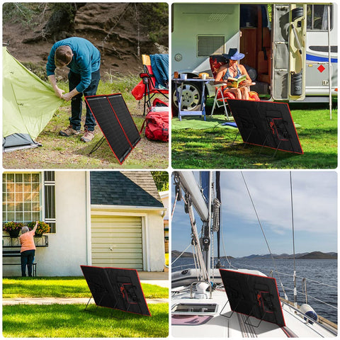 DOKIO portable setup for RV and camping environments.