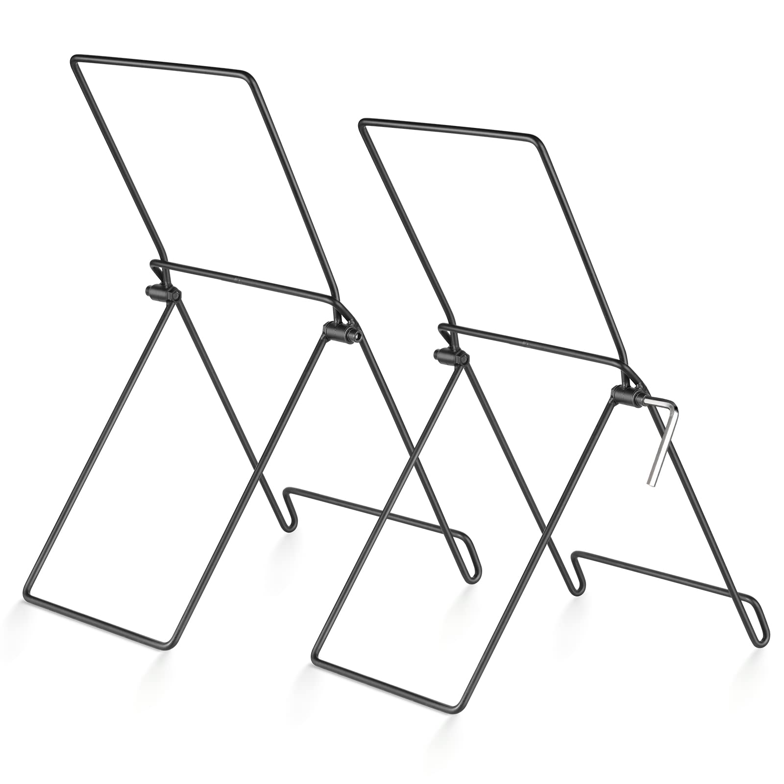 DOKIO tilt mount stand viewed from the side for adjustable sun tracking on a foldable panel.