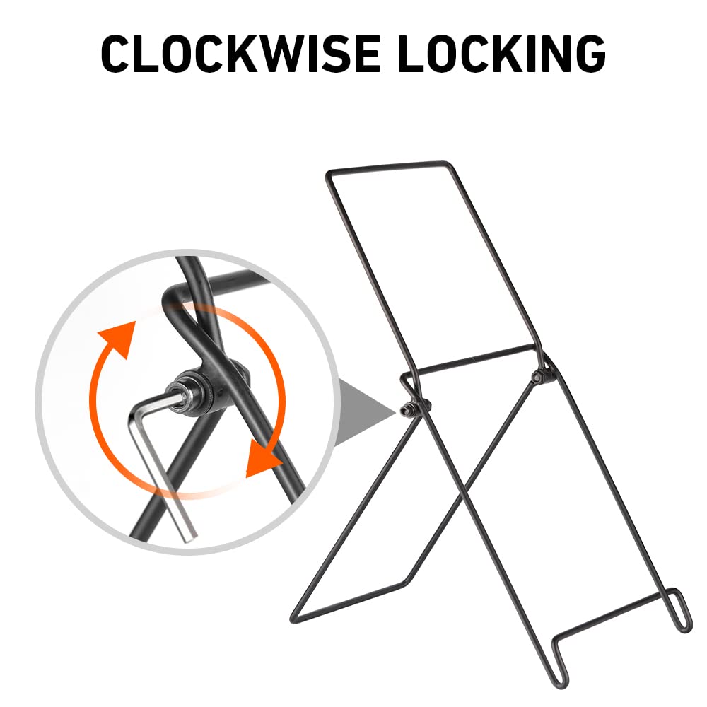 DOKIO tilt adjustment enables precise sun alignment for foldable panels.