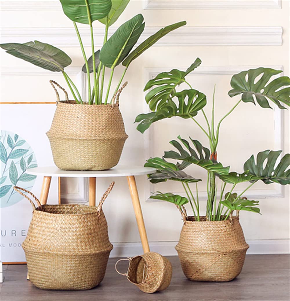 DOKOT Seagrass Basket closeup weave highlights craftsmanship and material quality.
