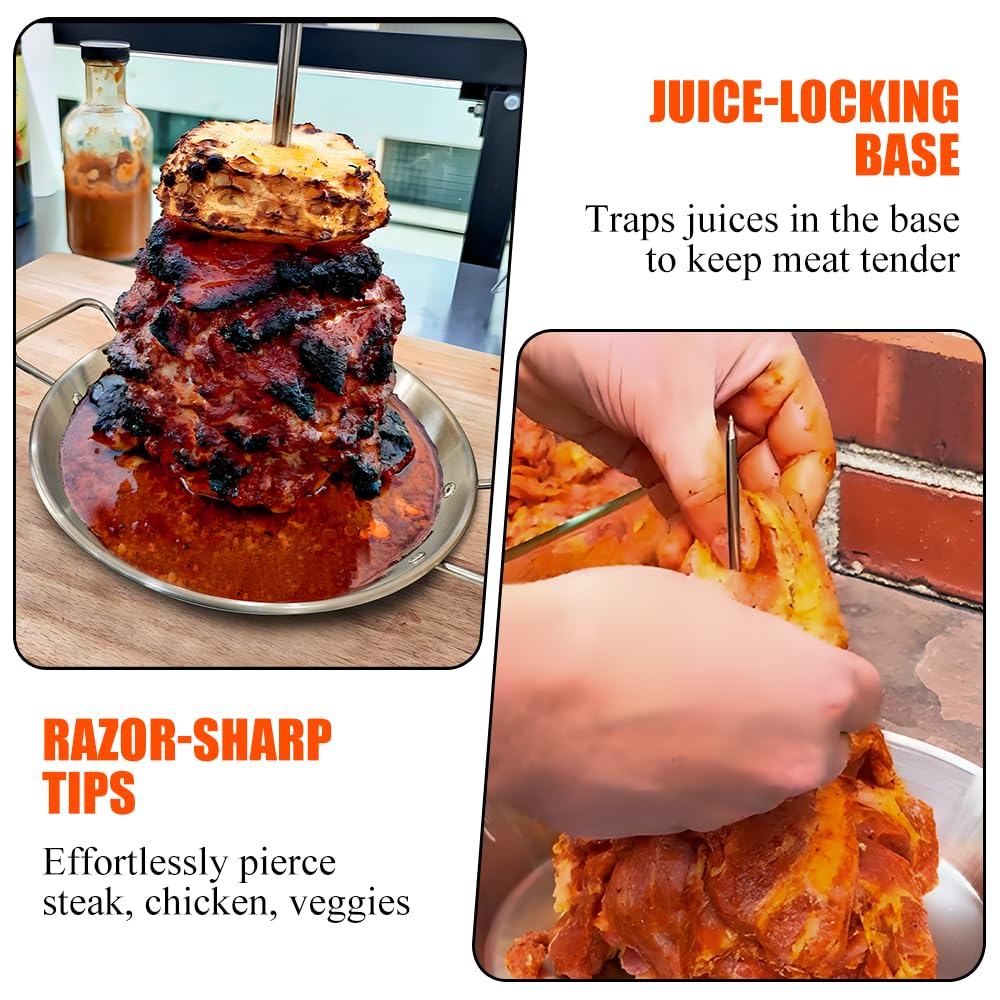 Dolamoty doner-kebab-assembly for hassle-free skewered meat at home