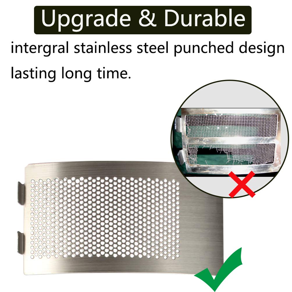 DOLAMOTY draft door screen on medium Egg improves airflow and safety