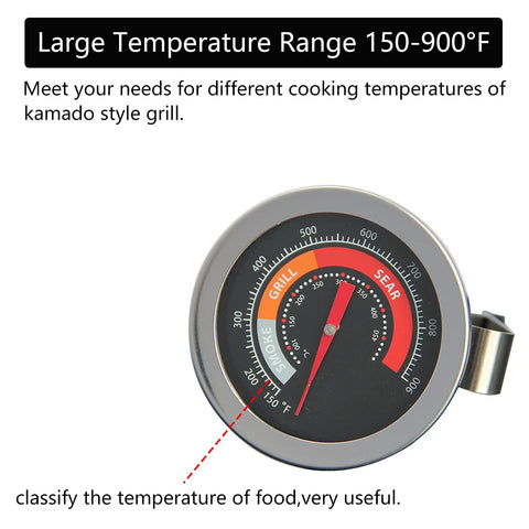 DOLAMOTY no-fog glass lens stays clear during high-heat cooking.