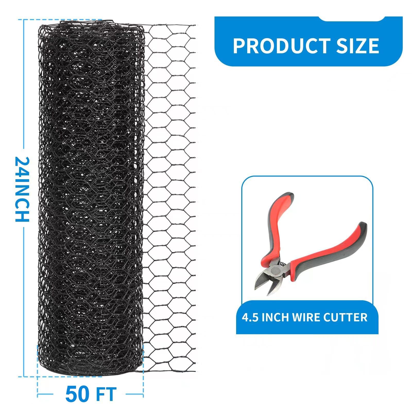 DOLEMODUO 15-gauge galvanized wire for strong, long-lasting poultry netting and structural support.