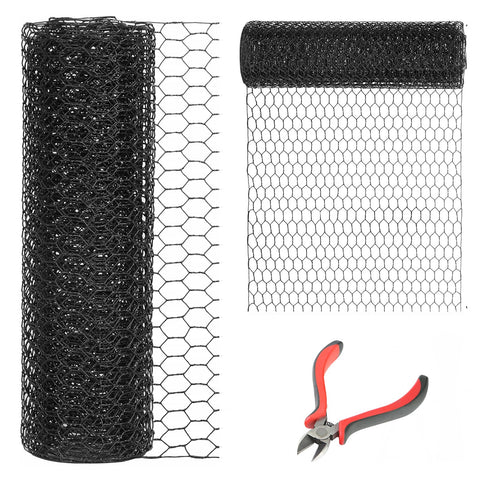 DOLEMODUO 48in x 150ft chicken wire mesh roll for reliable garden fencing.