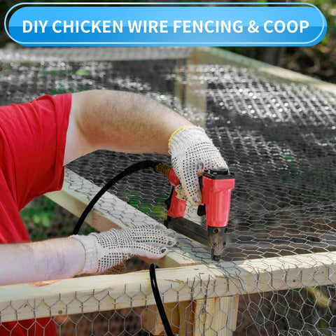 DOLEMODUO galvanized fence wire ideal for farm and craft builds.
