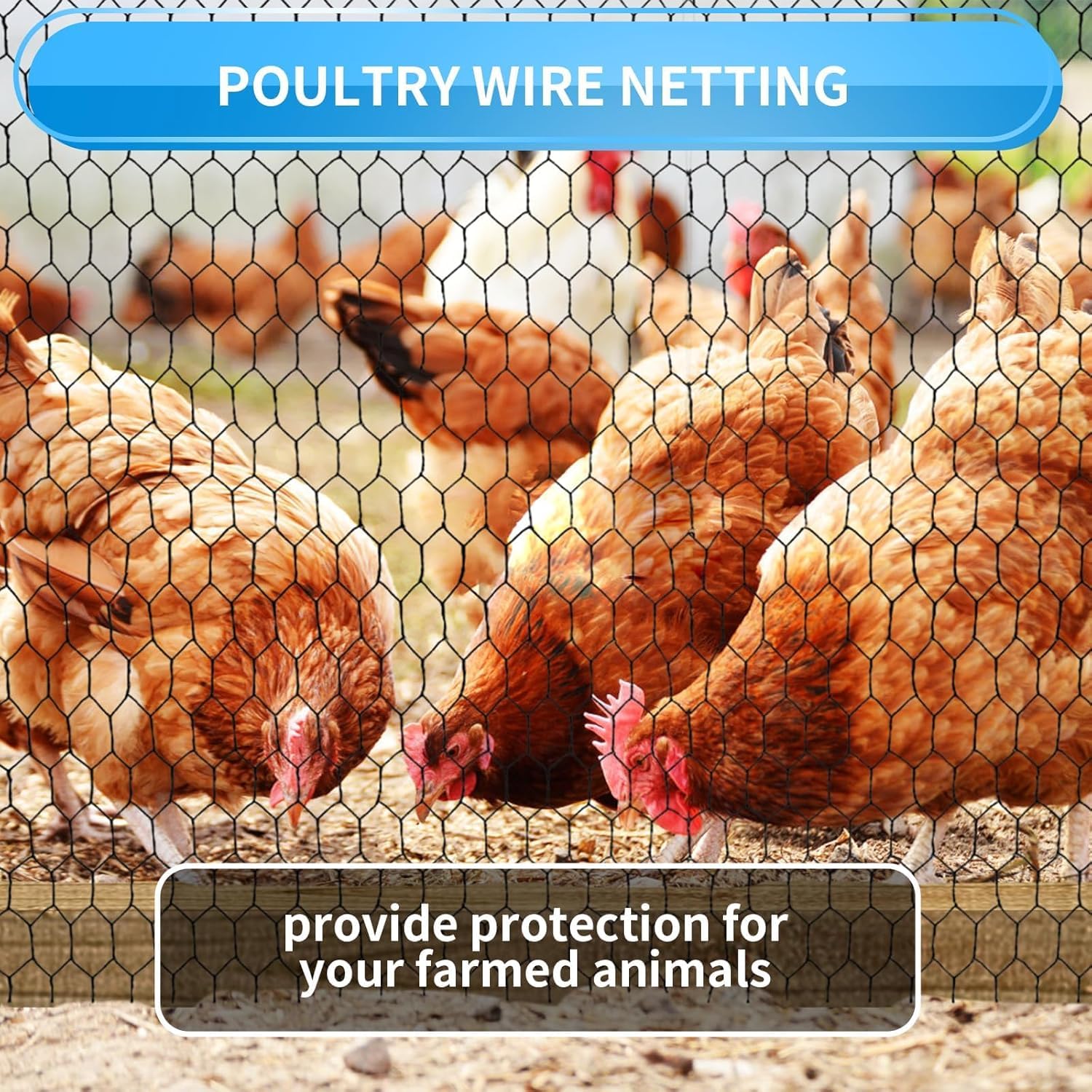 DOLEMODUO versatile mesh for farms, gardens, floral displays, and DIY projects.