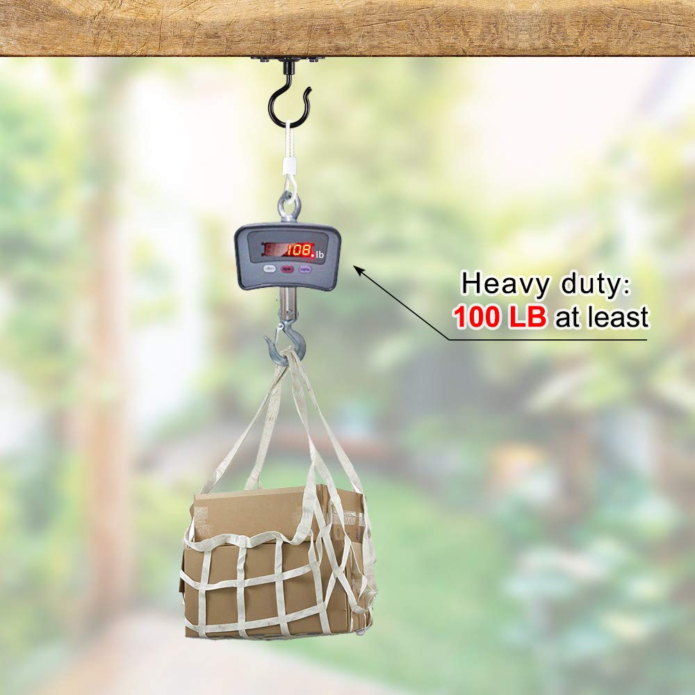 Dolibest black plant lantern hanger blends with retro decor.