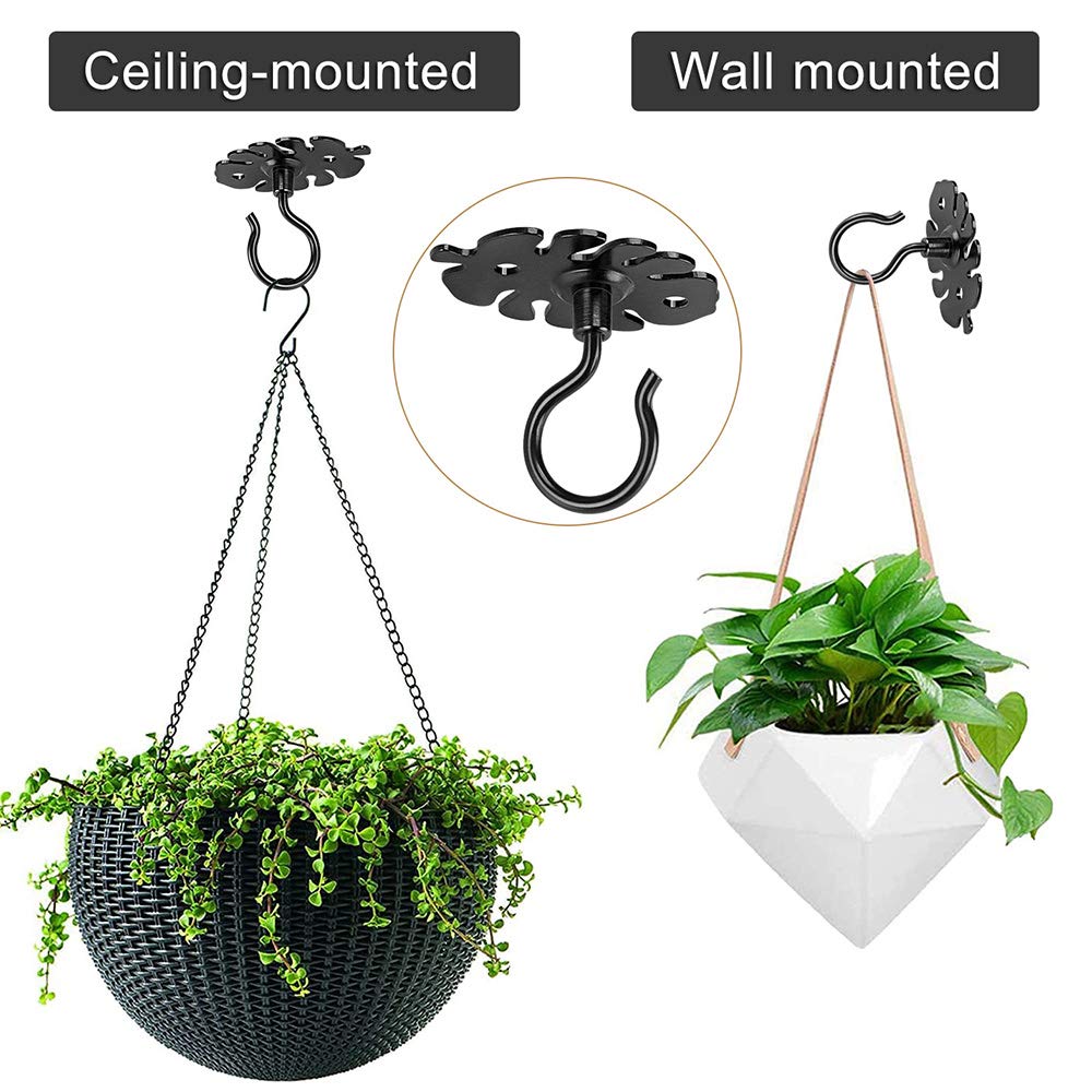 Dolibest welded ceiling hook for reliable mounting on wood or concrete.