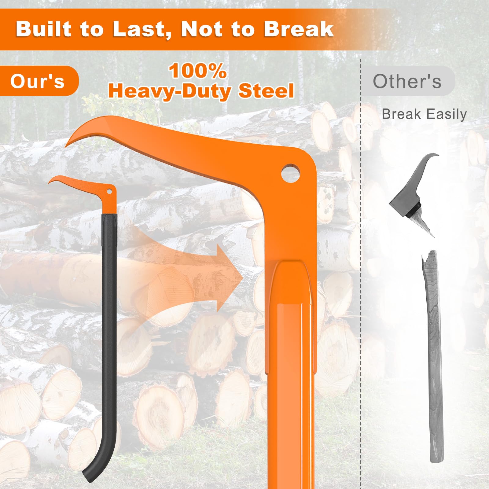 Dolibest comfort grip handle reduces hand fatigue during use.