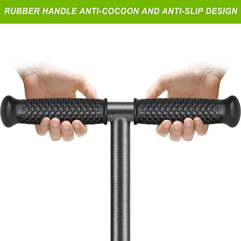 Dolibest elevated crossbar design protects shoes while ejecting soil plugs.