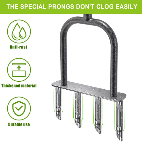 Dolibest aerator shows 37-inch ergonomic handle for comfort