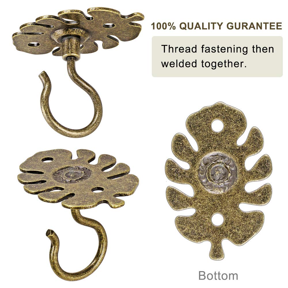 Dolibest bronze outdoor light hanging hook ideal for fairy lights.
