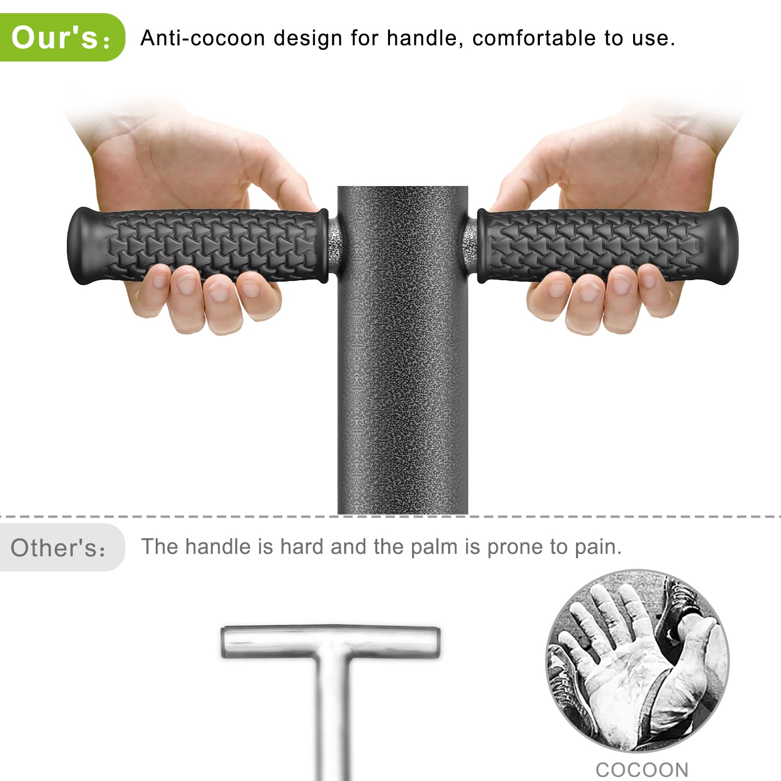 Dolibest sod plugger serrated bottom cuts through tough soil