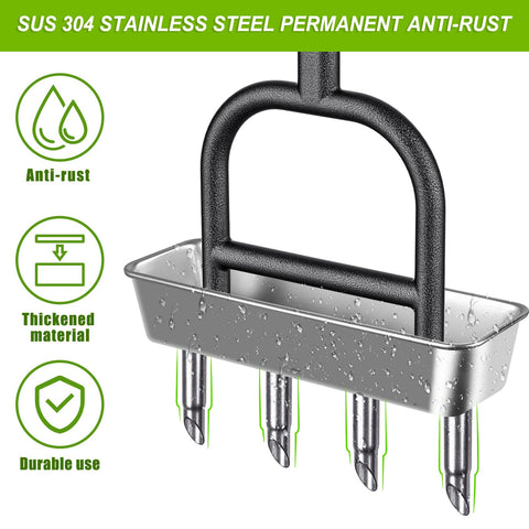 Dolibest stainless steel core plug highlights robust components for long-lasting lawn care.