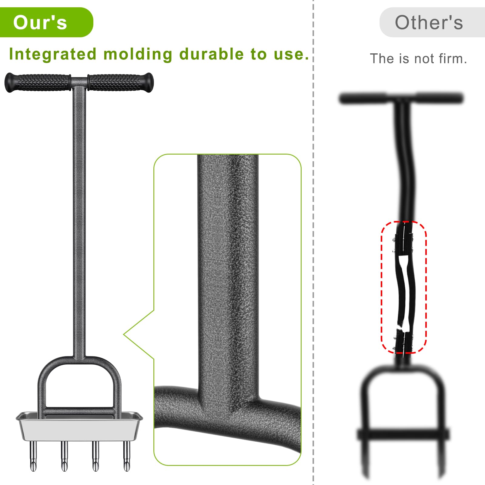 Dolibest stainless steel soil storage tray keeps coring plugs clean and organized.