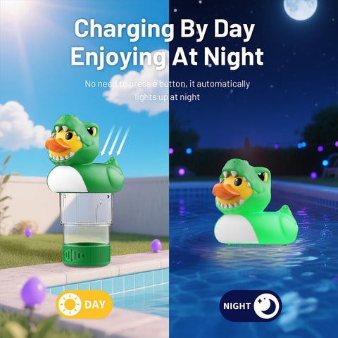DoliWish requires no batteries or outlets; charges from daytime sun.