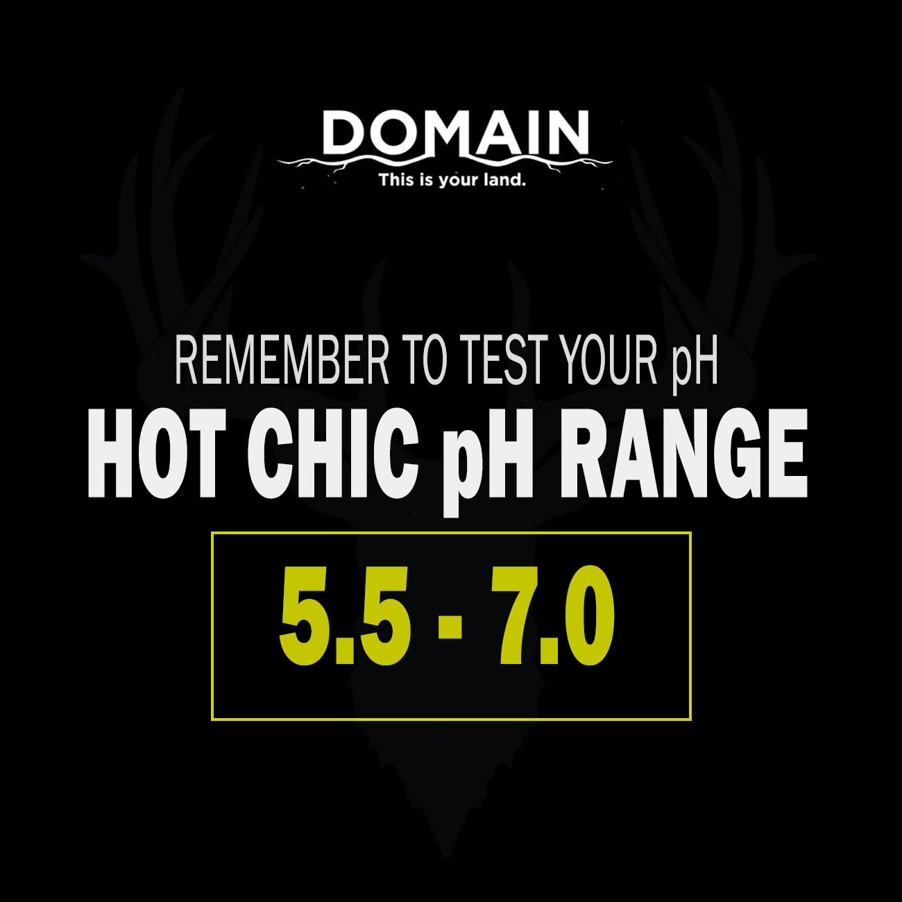 Domain Outdoor new-plot establishment seeds support quick plot development.