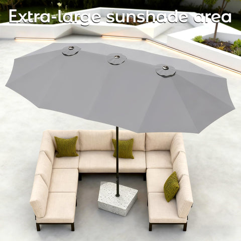 DomeShade canopy folded for compact storage and quick setup.