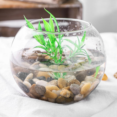 Aquarium gravel pebbles enhancing tank visuals and substrate