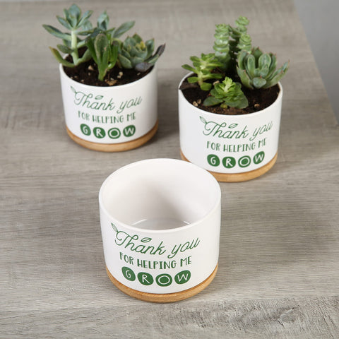 Thoughtful teacher gift blending practicality with heartfelt sentiment.