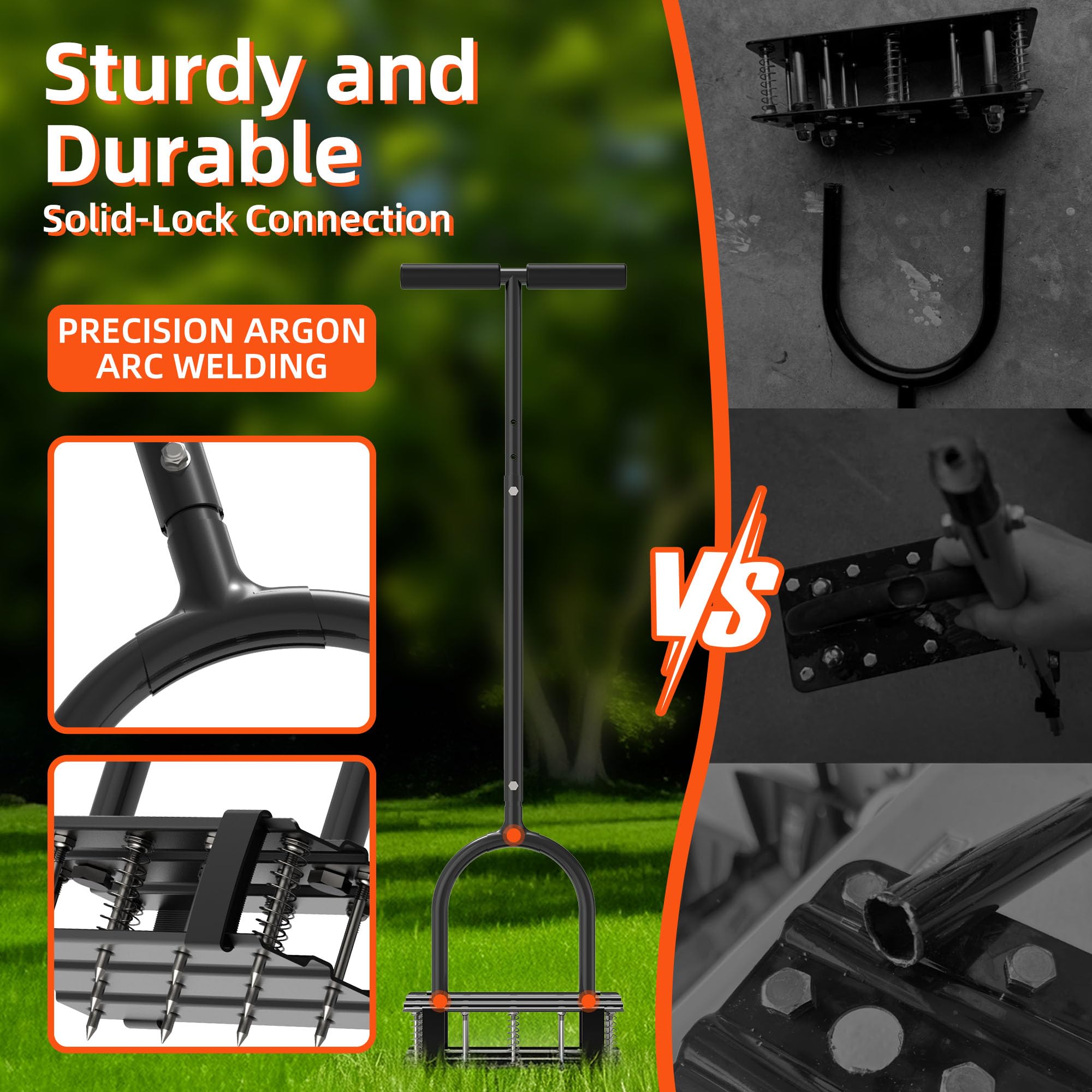 DomiHapi aerator tool detachable head and handle for easy storage.