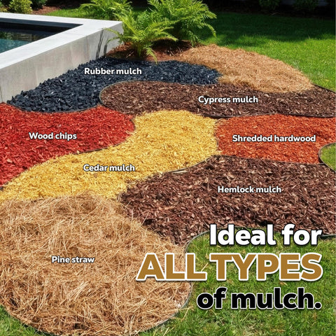 DOMINATOR Mulch Anchor spray action demonstrates rapid binding