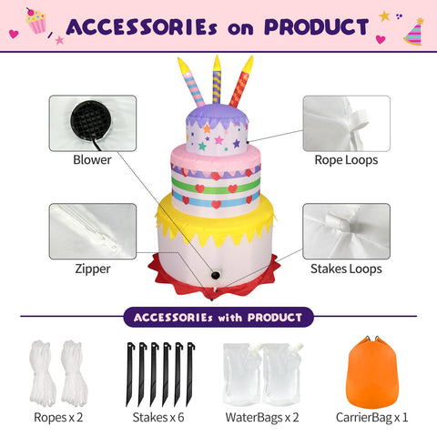 DomKom versatile yard or indoor decor for happy celebrations